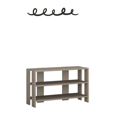 Tono Modern Shoe Rack With Hanger - Decortie