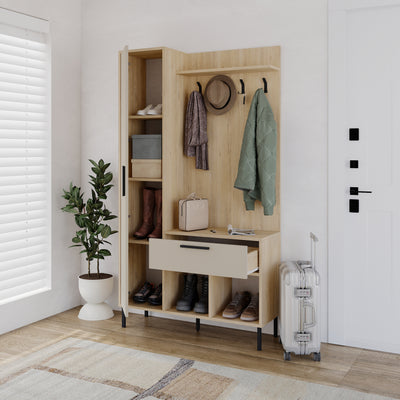 Acton Hall Stand with Shoe Storage - view 10