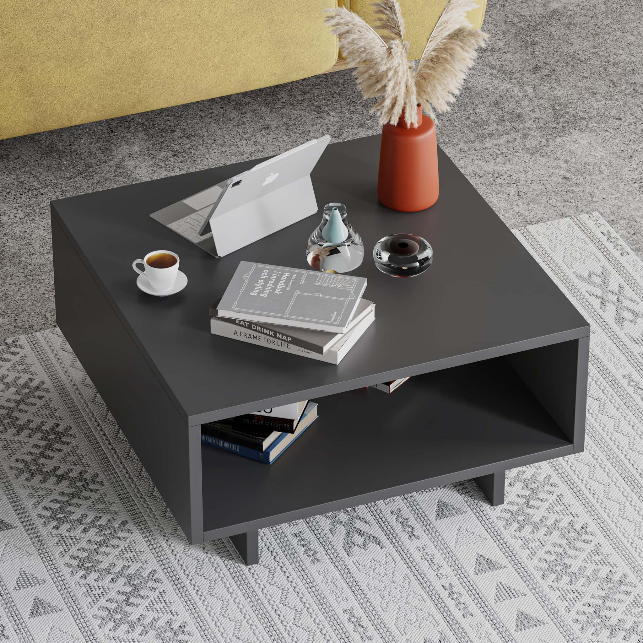 Hola Modern Coffee Table Multipurpose H 32cm - Decortie