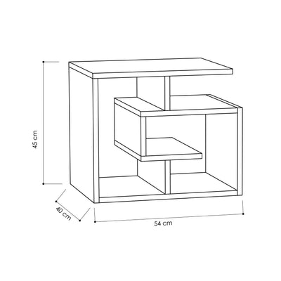 Labirent Modern Coffee Table Multipurpose H 45cm - Decortie
