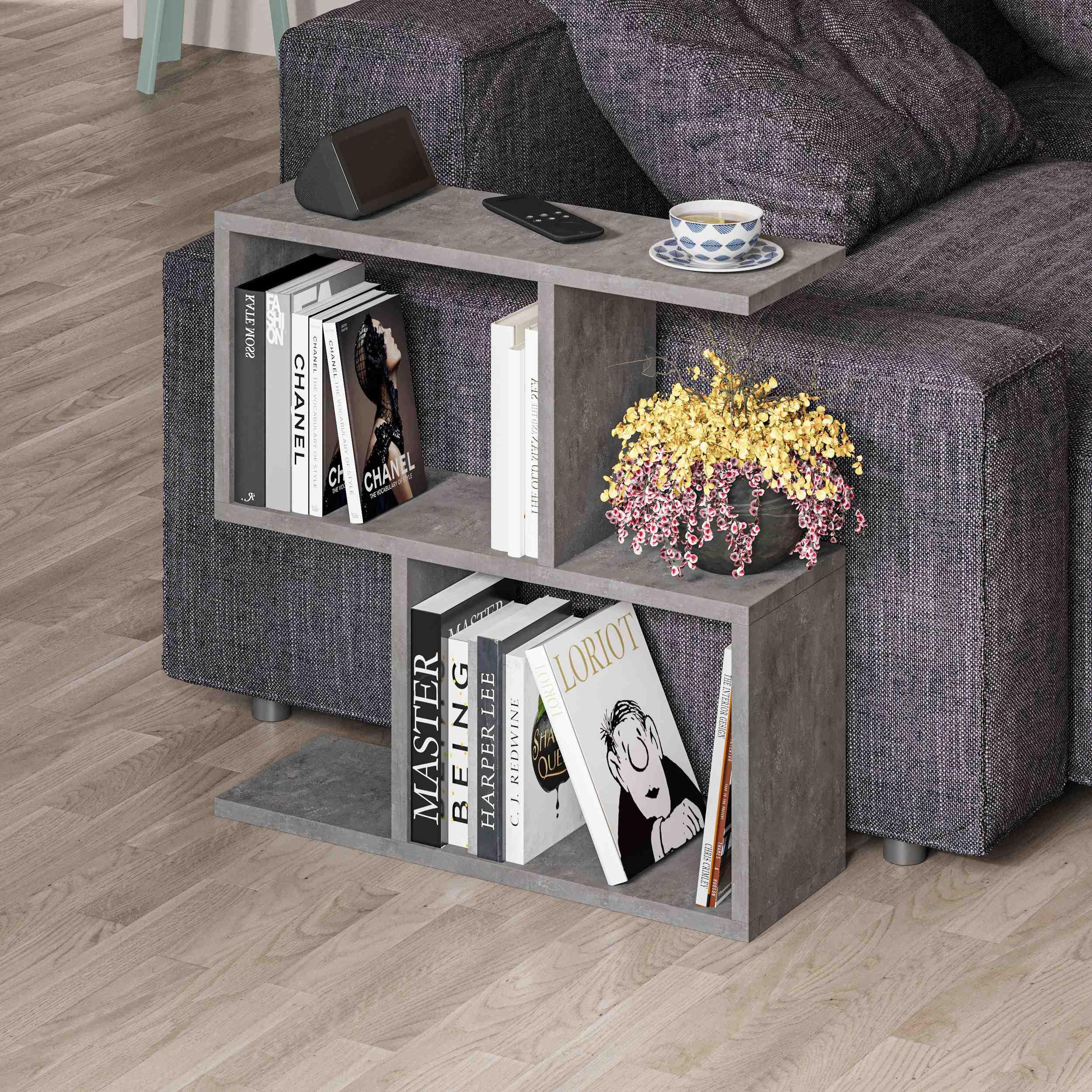 Homemania Modern Side End Coffee Table Multipurpose H 60cm 5 Tier - Decortie