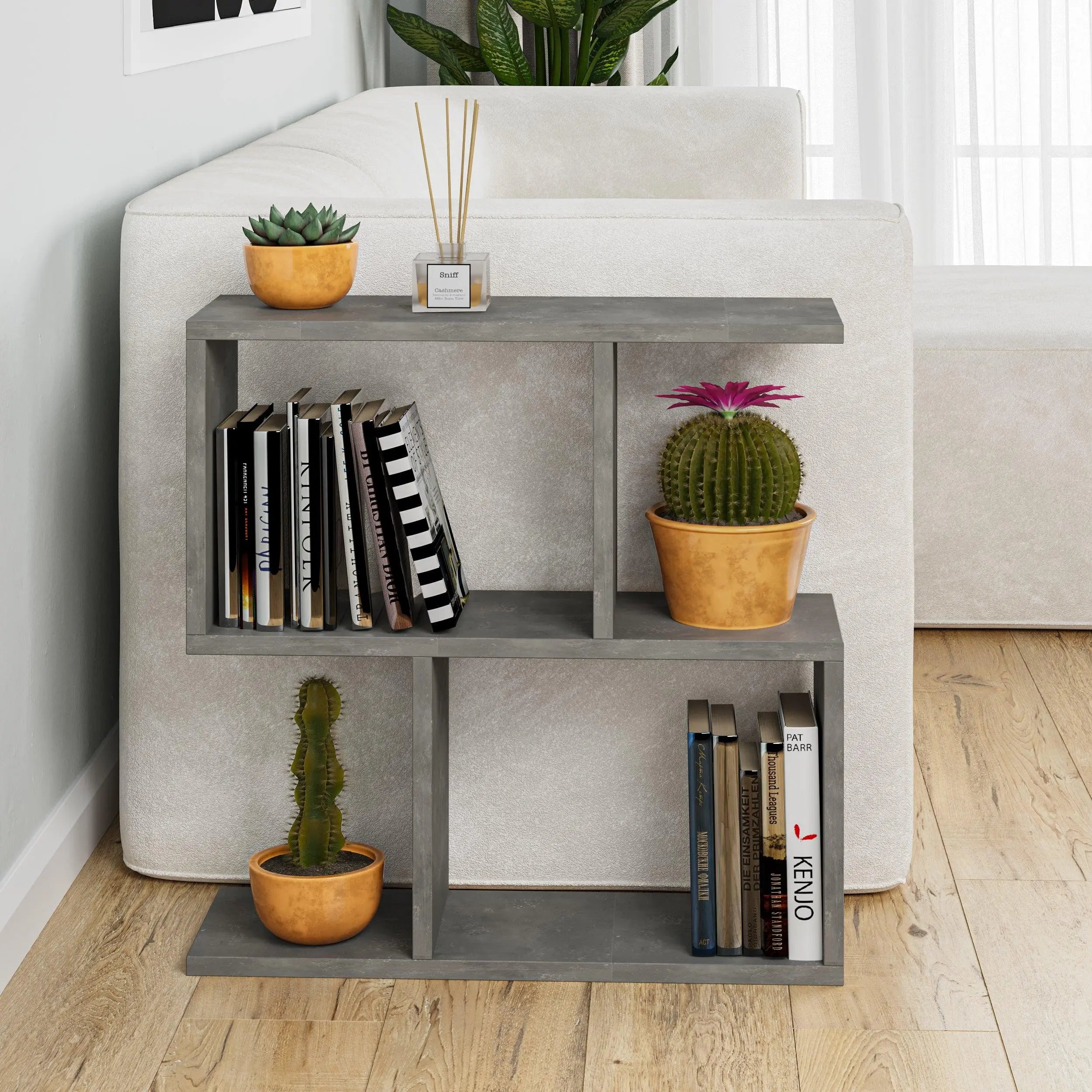 Homemania Modern Side End Coffee Table Multipurpose H 60cm 5 Tier - Decortie