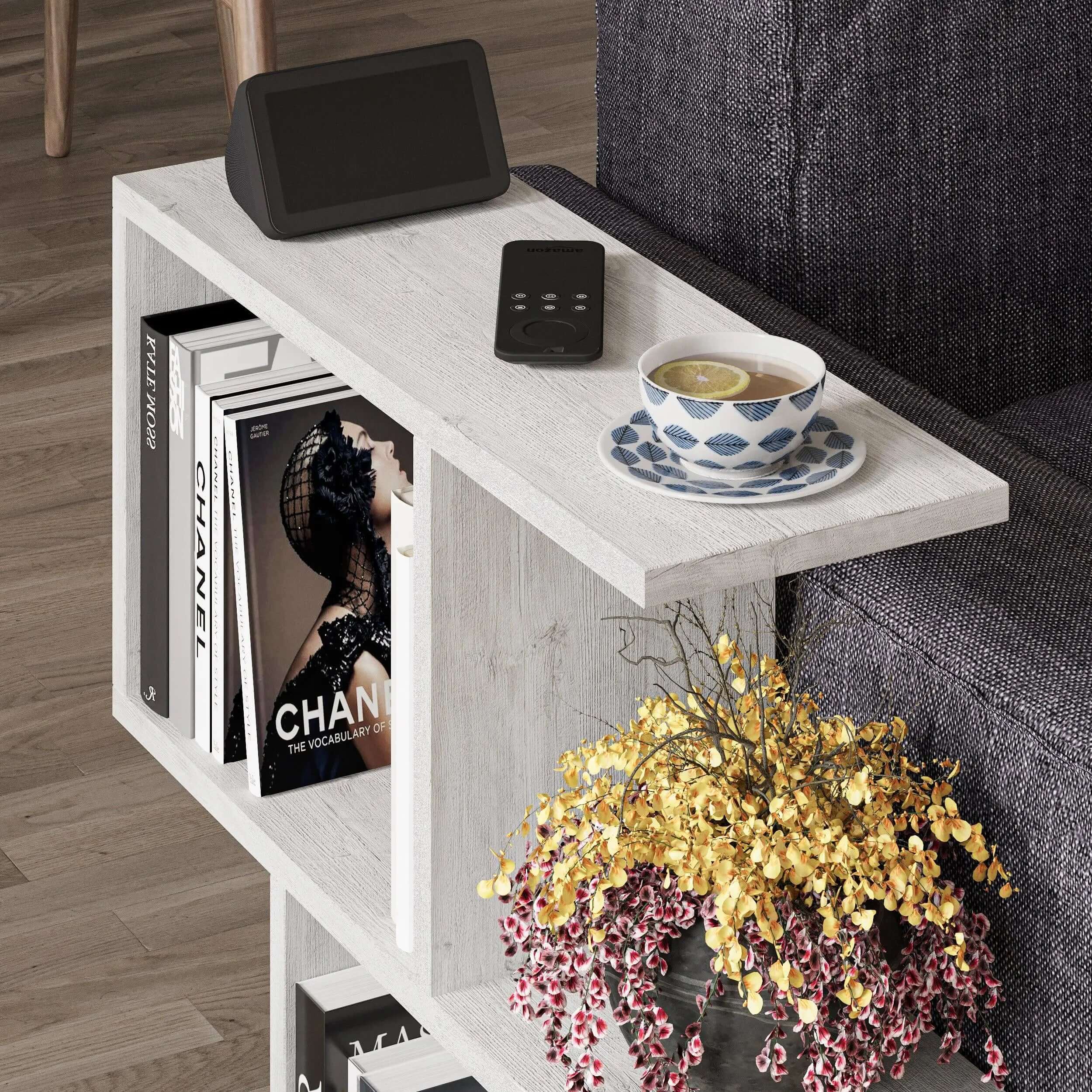 Homemania Modern Side End Coffee Table Multipurpose H 60cm 5 Tier - Decortie