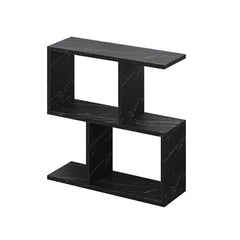 Homemania Modern Side Table with 4 Open Shelves – Lotus