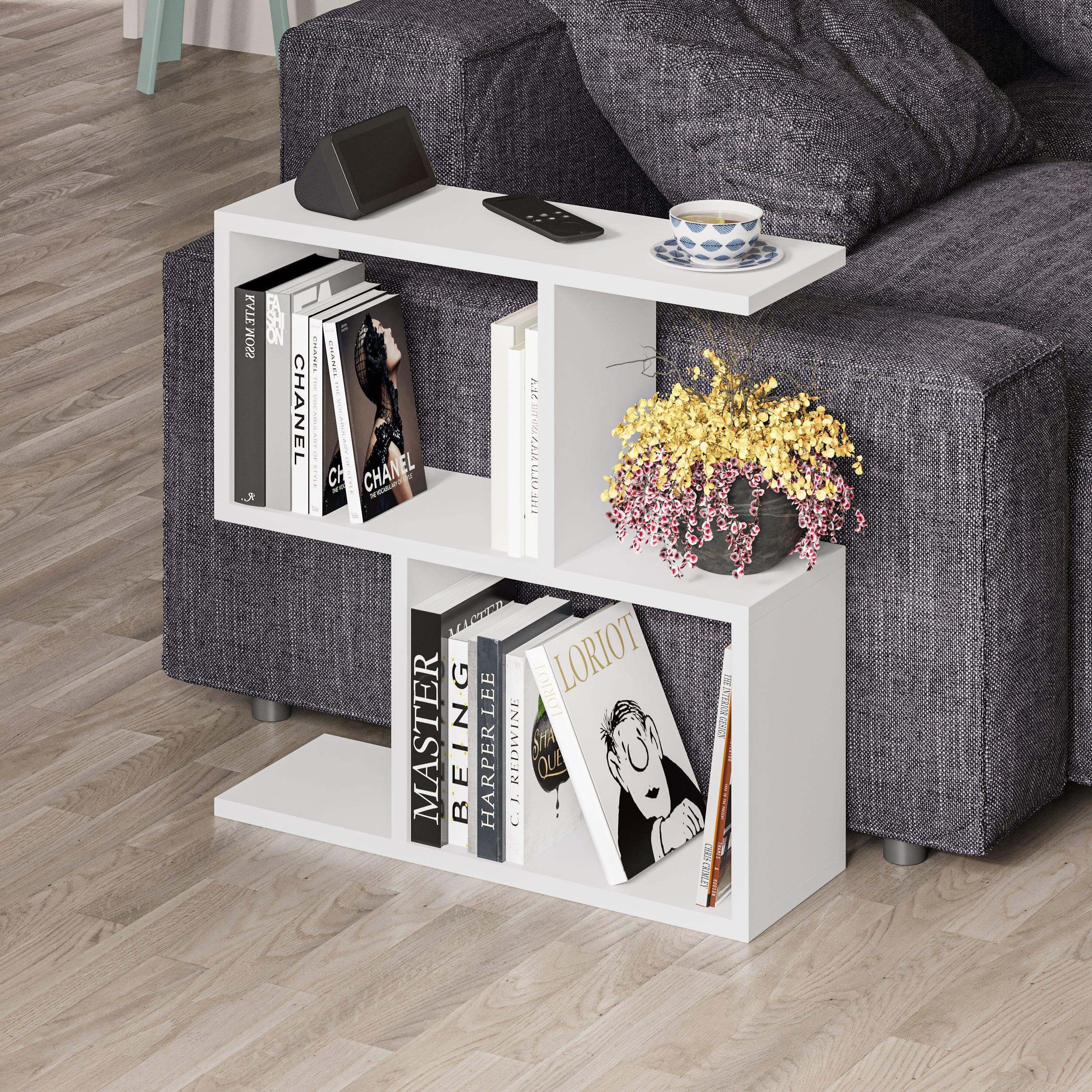 Homemania Modern Side End Coffee Table Multipurpose H 60cm 5 Tier - Decortie