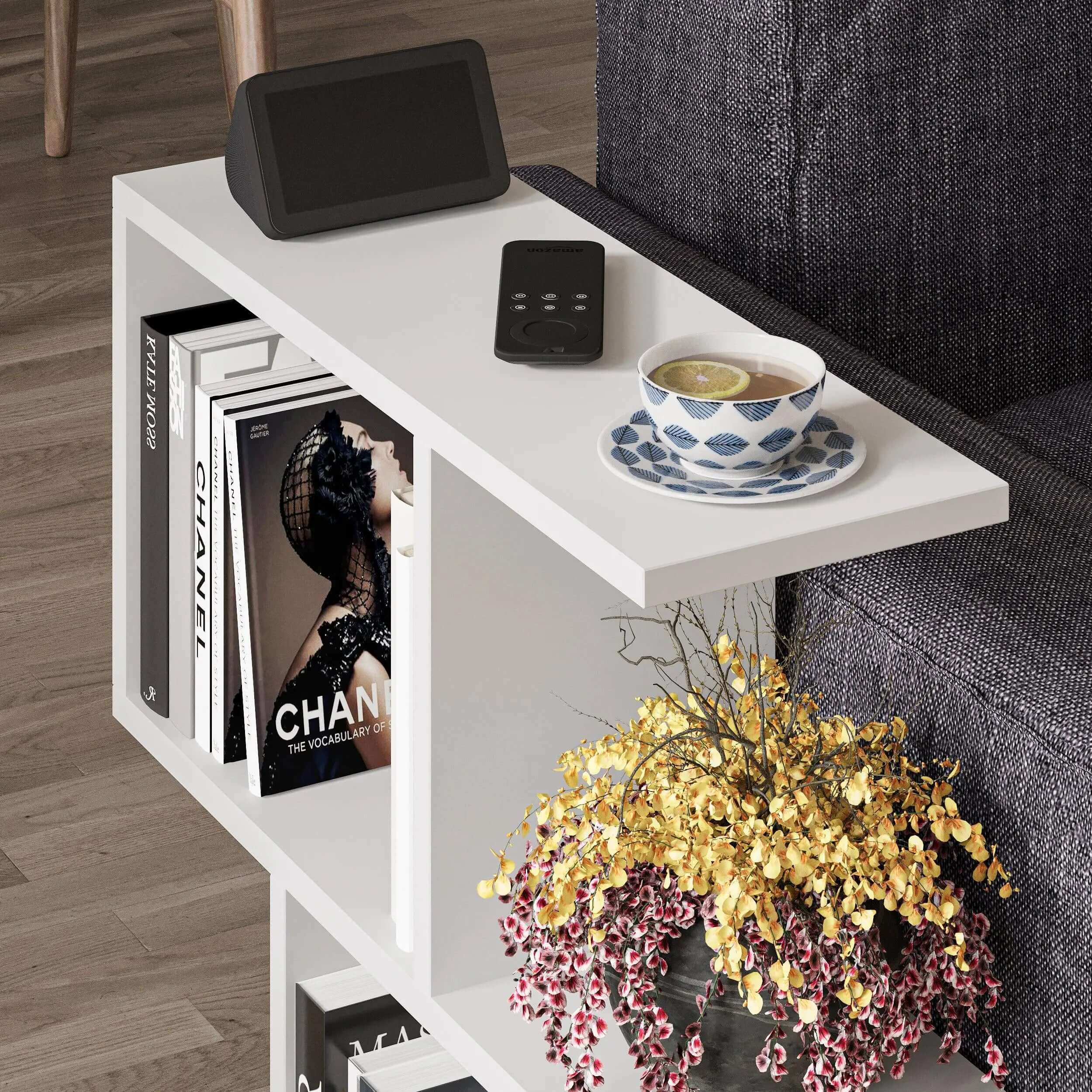 Homemania Modern Side End Coffee Table Multipurpose H 60cm 5 Tier - Decortie
