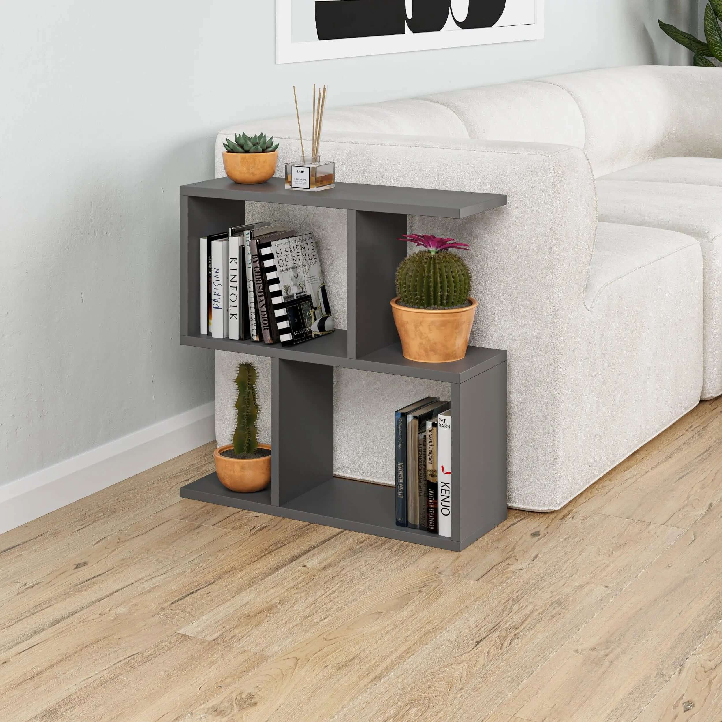 Homemania Modern Side End Coffee Table Multipurpose H 60cm 5 Tier - Decortie