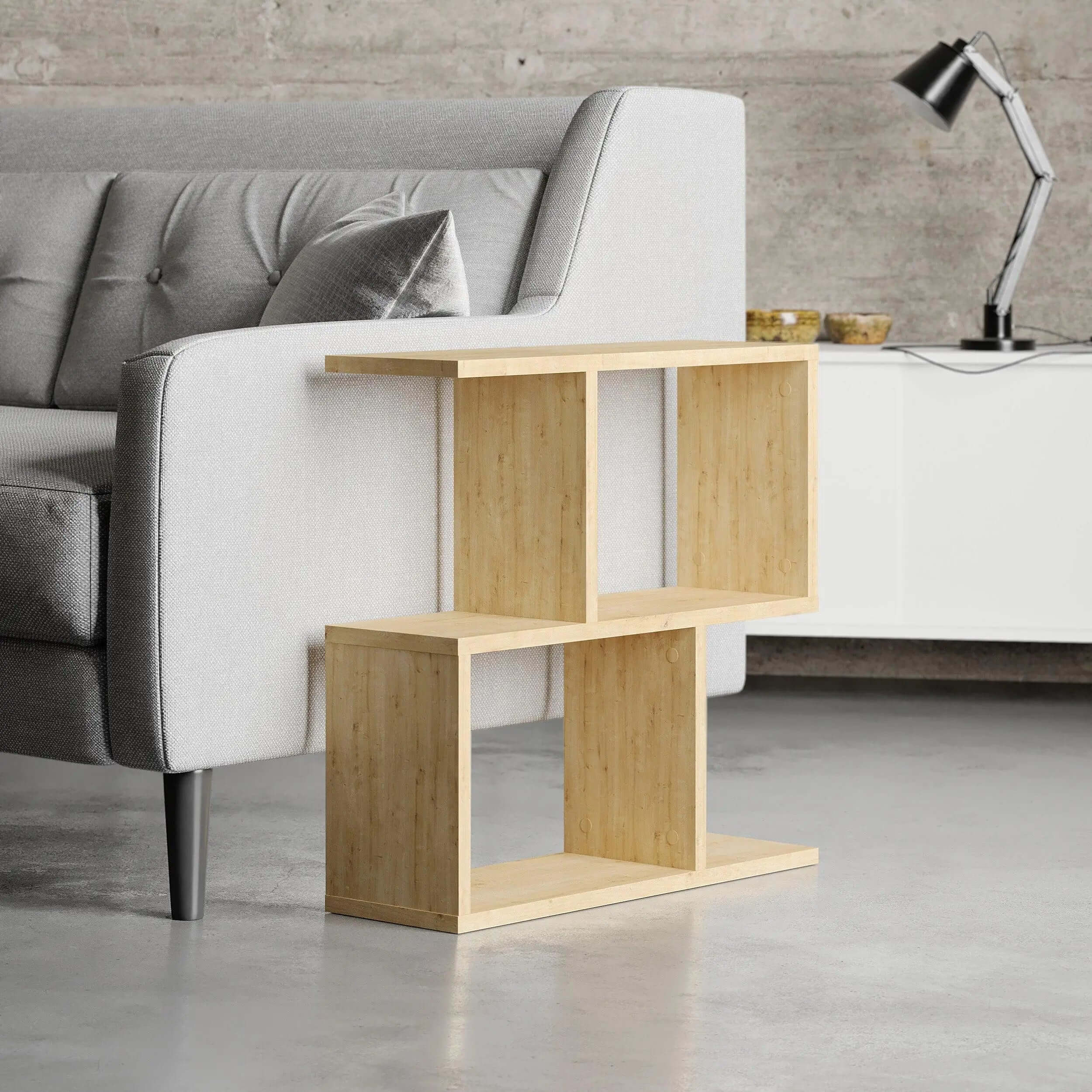 Homemania Modern Side End Coffee Table Multipurpose H 60cm 5 Tier - Decortie