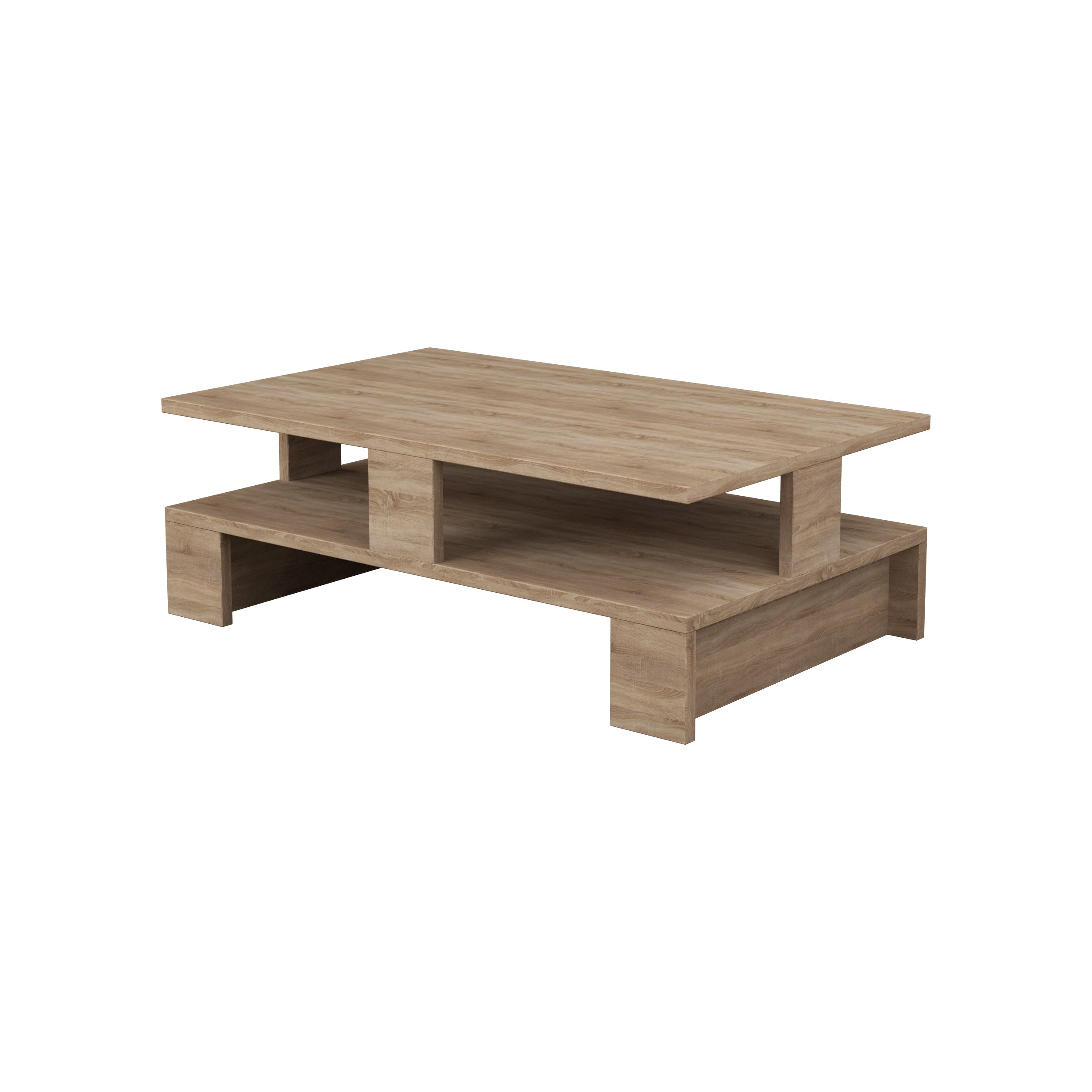 Mansu Modern Coffee Table Multipurpose H 27.5cm - Decortie