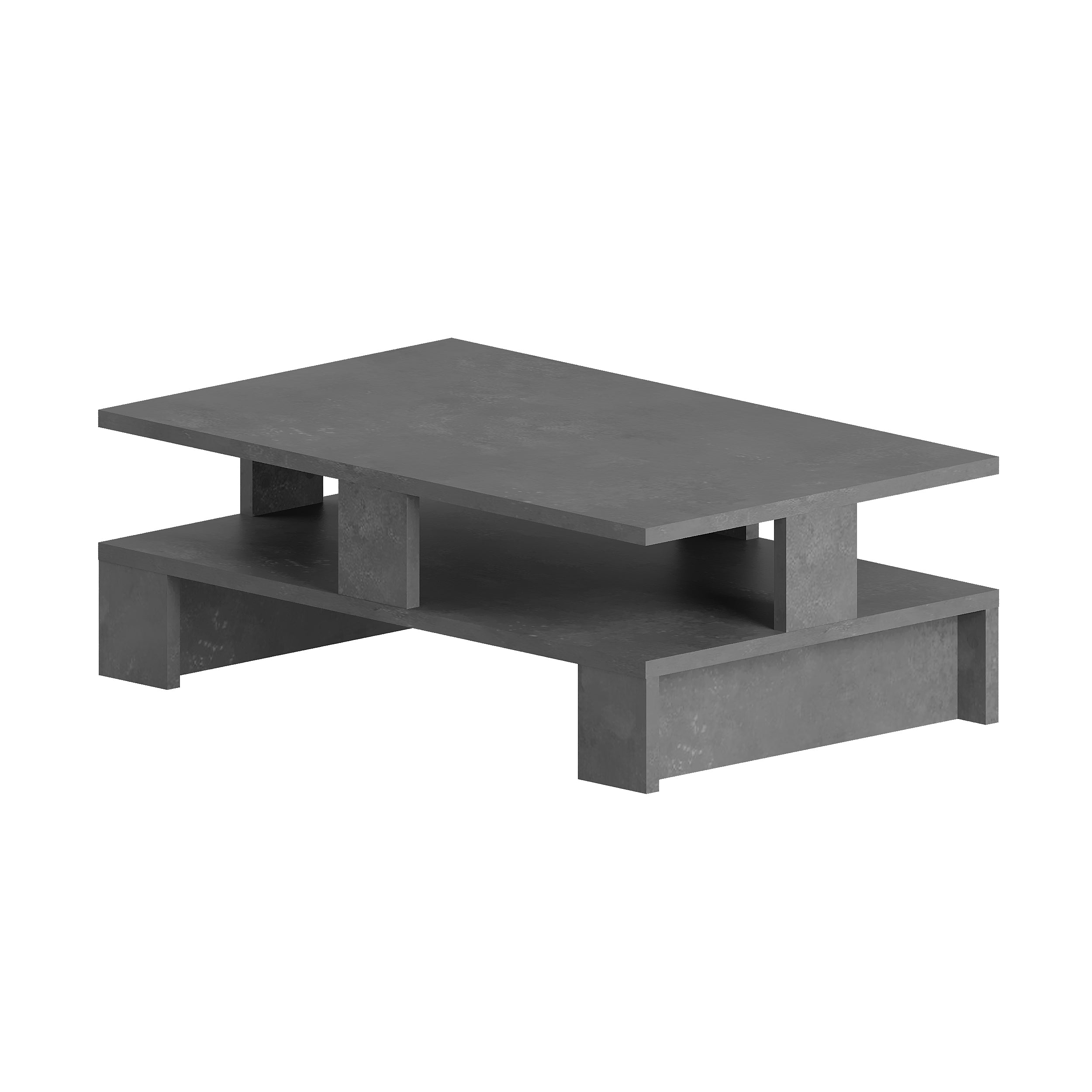 Mansu Modern Coffee Table Multipurpose H 27.5cm - Decortie