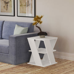 Cyclo Modern Coffee Table Multipurpose H 55cm – White