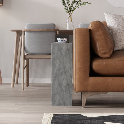 Simpi Side Table with Magazine Rack – Compact Modern End Table for Small Spaces in Lagina