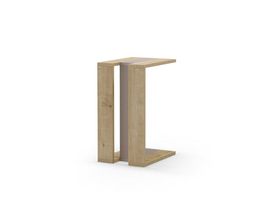 Muju Modern C Shape Table Multipurpose H 57cm – Sapphire Oak,Light Mocha,Sapphire Oak
