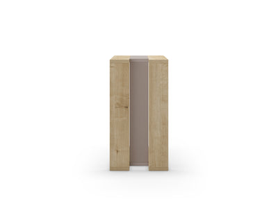 Muju Modern C Shape Table Multipurpose H 57cm – Sapphire Oak,Light Mocha,Sapphire Oak
