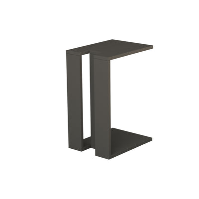 Muju Modern C Shape Table Multipurpose H 57cm – Anthracite