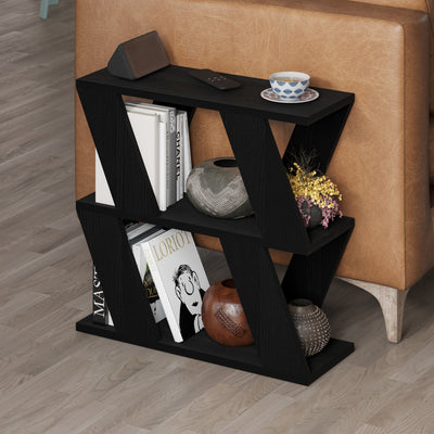 Lazena Coffee Table – Compact Modern Side Table in Black Wood