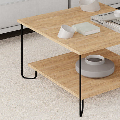 Marbo Modern Coffee Table Multipurpose H 45cm – Oak