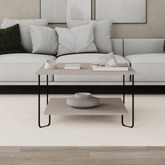 Marbo Modern Coffee Table Multipurpose H 45cm – Light Mocha