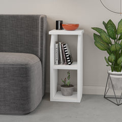 Tena Modern Side Table – White