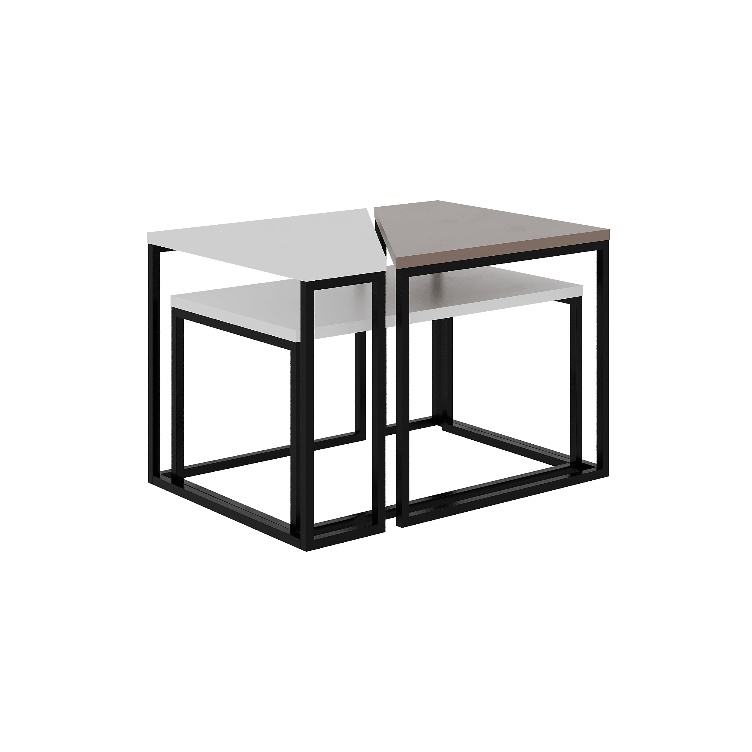 Ohlady Modern Coffee Table Multipurpose H 41.8cm - Decortie