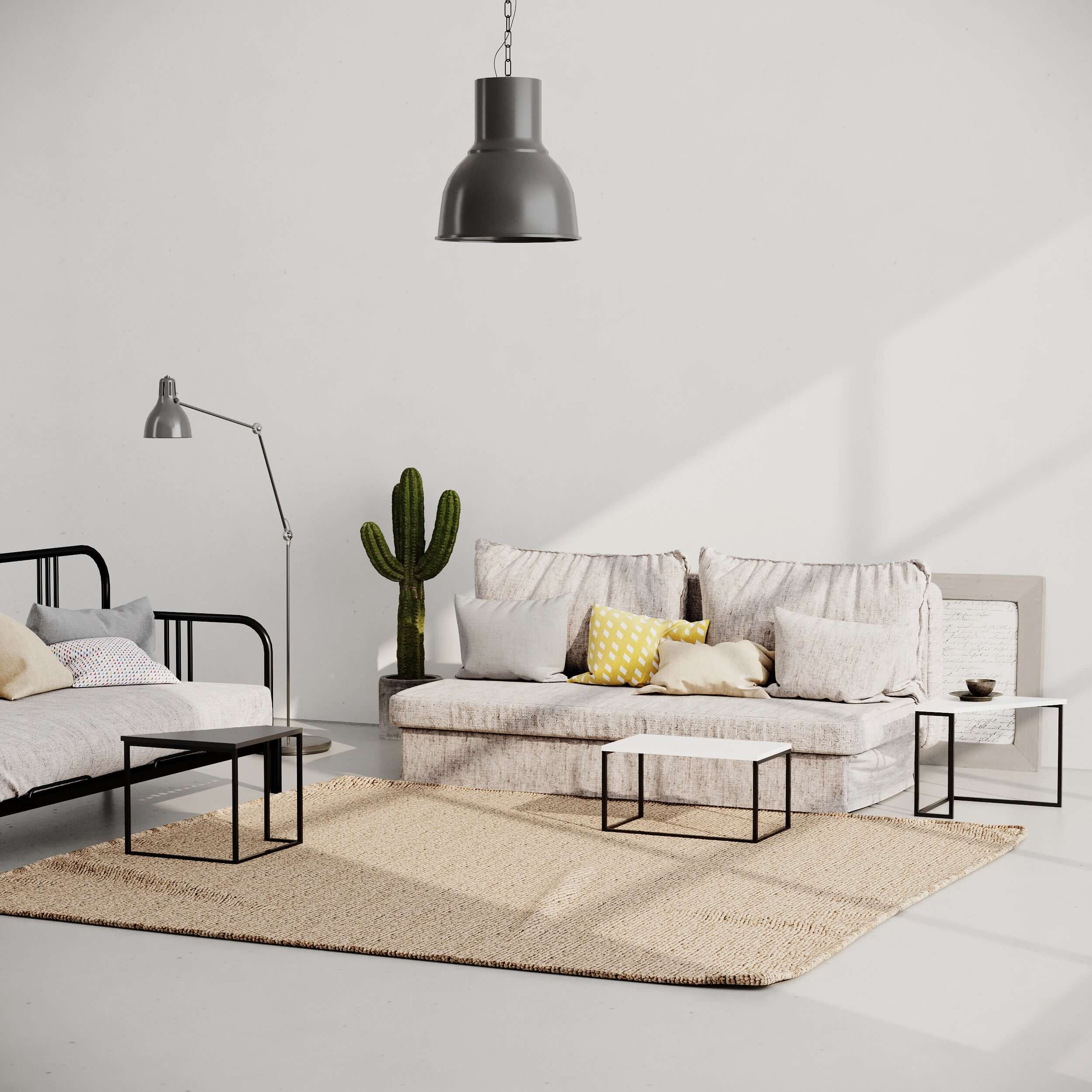 Ohlady Modern Coffee Table Multipurpose H 41.8cm - Decortie