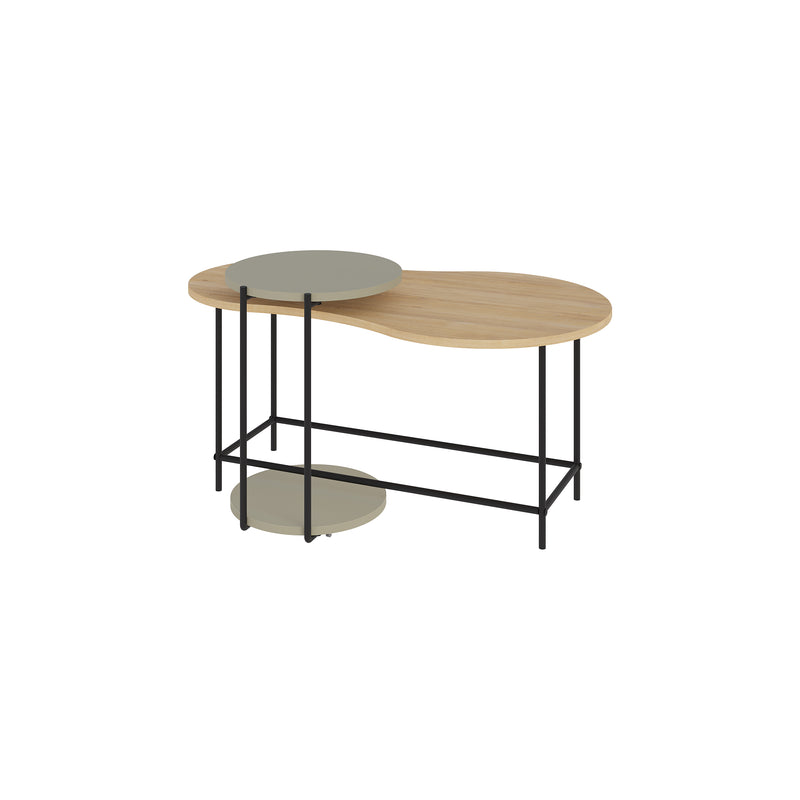 Cuddle Coffee Table - Modern 2-piece Nested Set - Additional Image 5