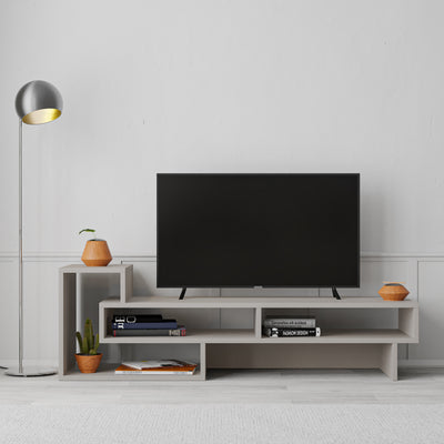 Tetra TV Stand 136.5cm – styled in living room – Decortie