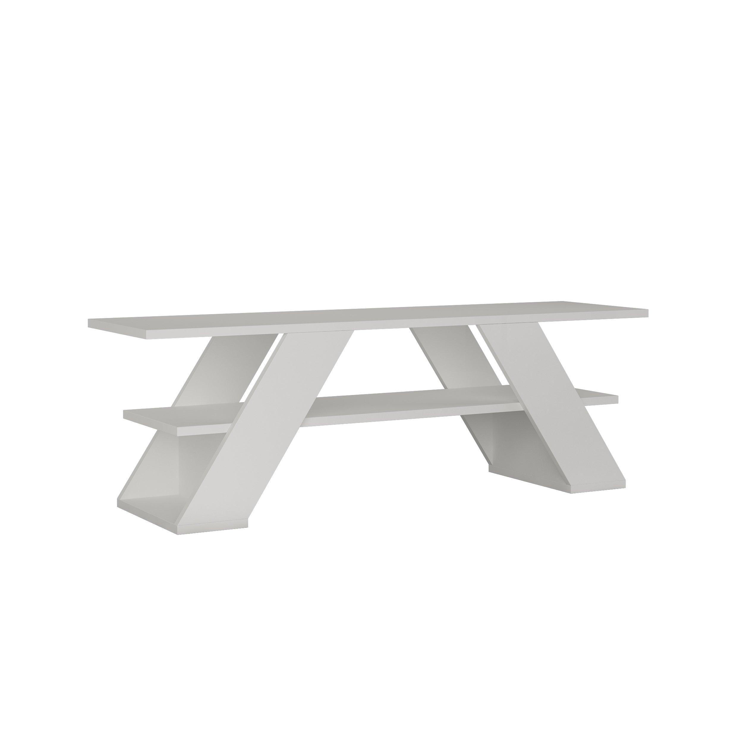 Farfalla TV Stand 120cm – white background – Decortie