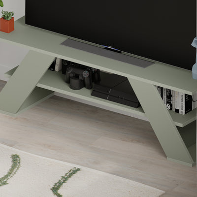 Farfalla TV Stand 120cm detail close-up – Decortie