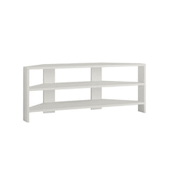 Thales Corner Modern TV Stand Multimedia Centre Corner 110cm - Decortie