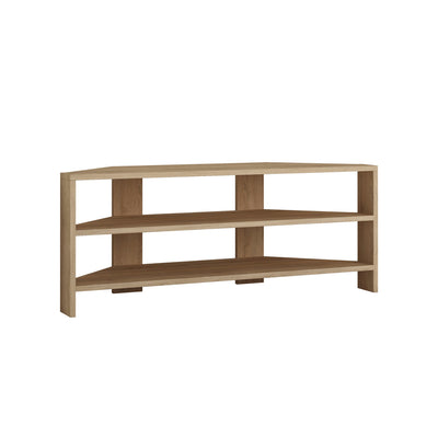 Thales Corner Modern TV Stand Multimedia Centre Corner 110cm - Decortie