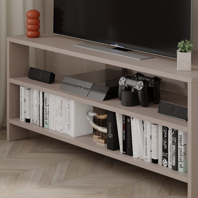 Thales Corner Modern TV Stand Multimedia Centre Corner 110cm - Decortie