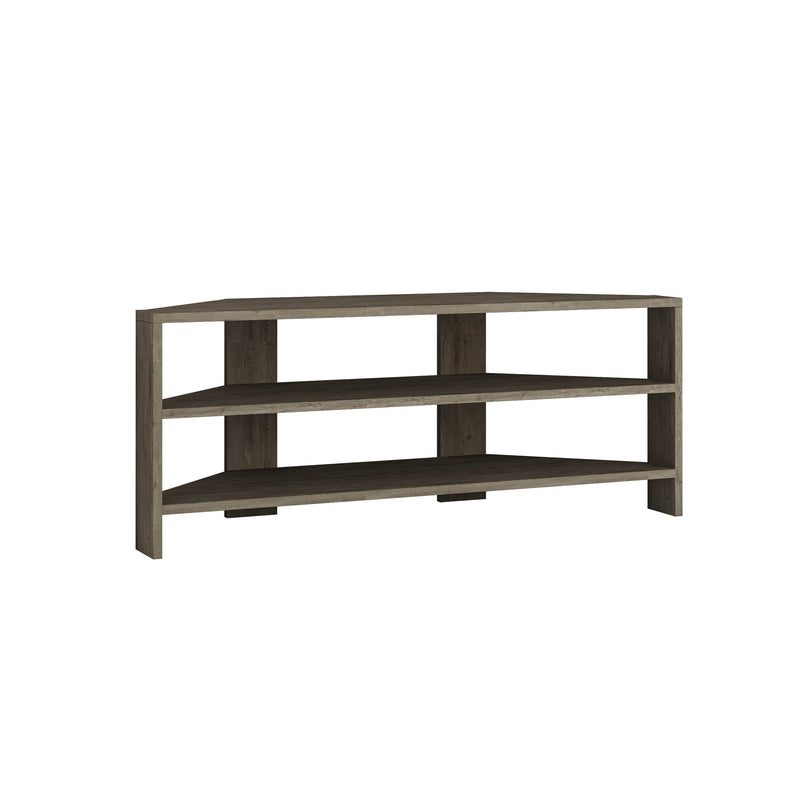 Thales Corner Modern TV Stand Multimedia Centre Corner 110cm - Decortie