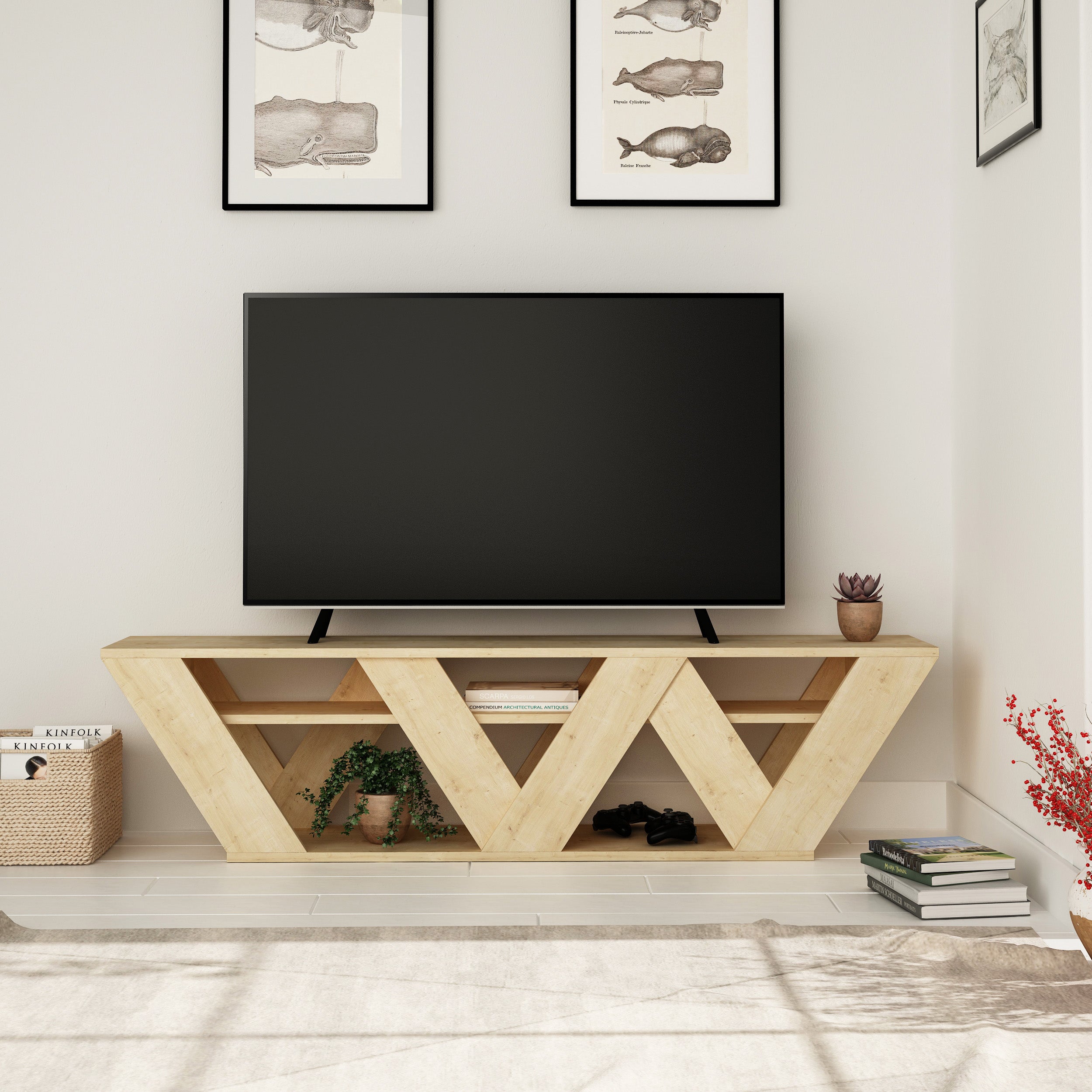Ralla TV Stand 158cm – Decortie