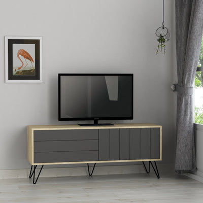 Picadilly TV Stand 139cm – styled in living room – Decortie