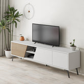 Fiona Modern Tv Stand 180cm – White,Oak