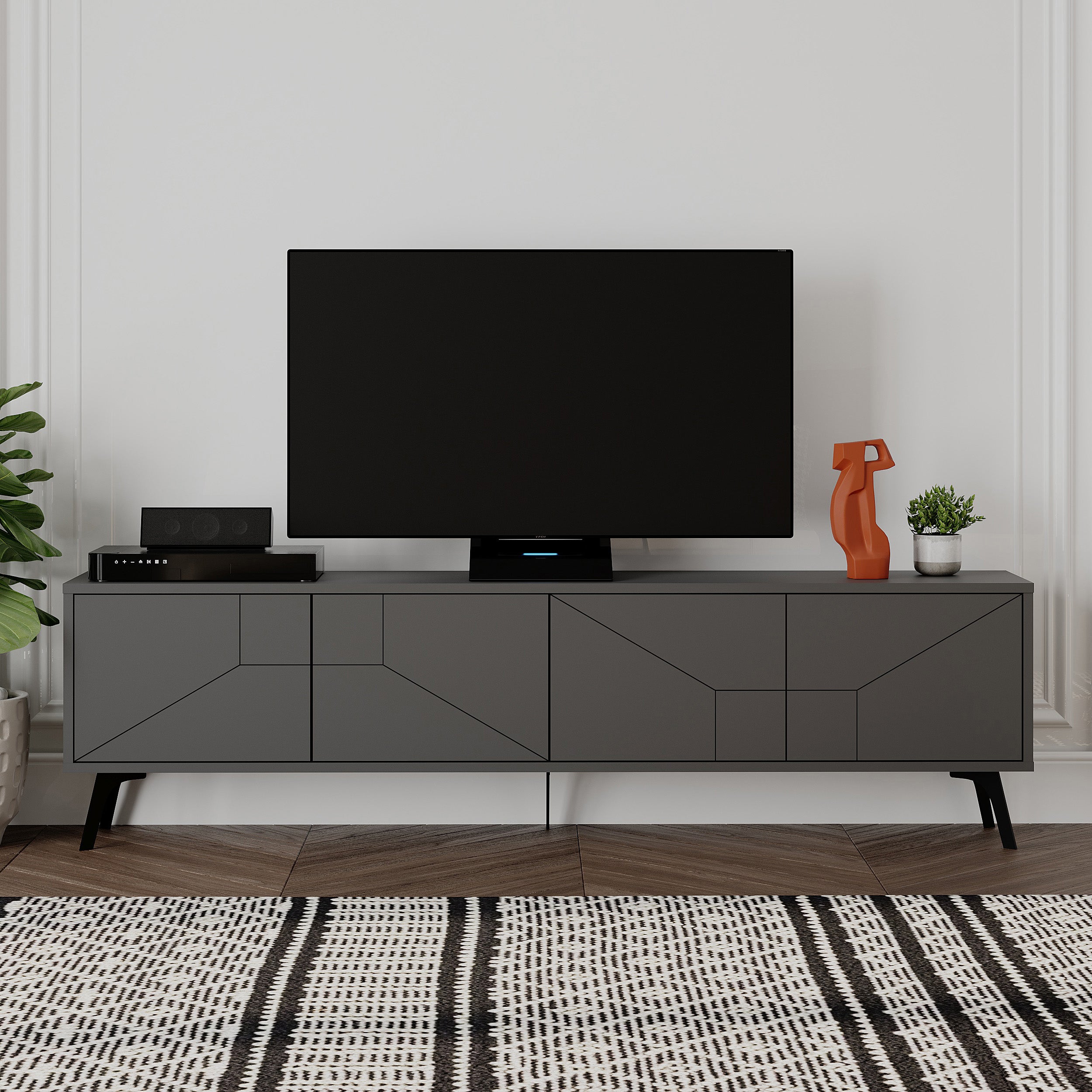 Dune TV Stand 180cm – room hero view – Decortie