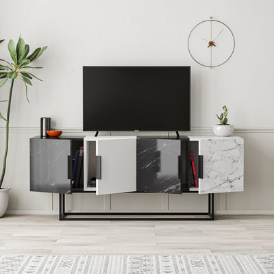 Tontini Modern TV Stand Multimedia Centre - Decortie
