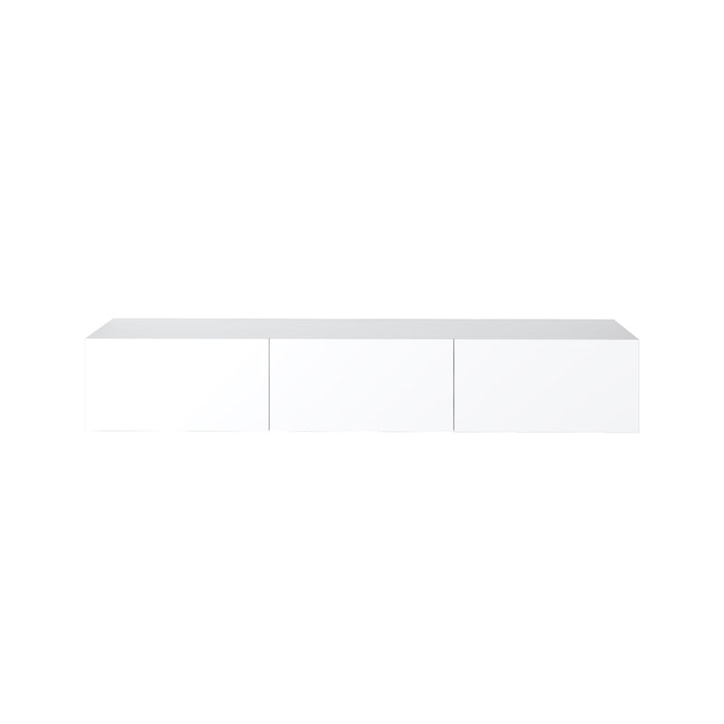 Francy Modern Tv Unit - Wall Mounted - 3 Compartments - 180 cm - Additional Image 1