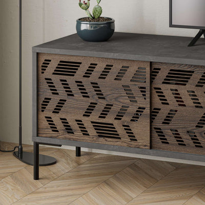 Dionysos Modern TV Stand Multimedia Centre TV Unit With Storage Cabinet 170cm - Decortie