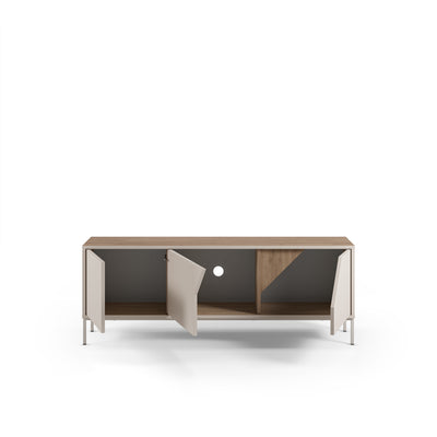 Vesco Modern TV Stand with 3 Door Storage 150cm - view 3