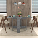 Artemio Dining Table – Foldable – Retro Grey Finish in Retro Grey
