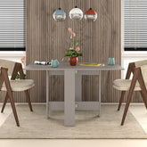 Artemio Dining Table – Foldable – Light Mocha Finish in Light Mocha