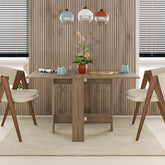 Artemio Dining Table – Foldable – Dark Oak Effect in Hitit