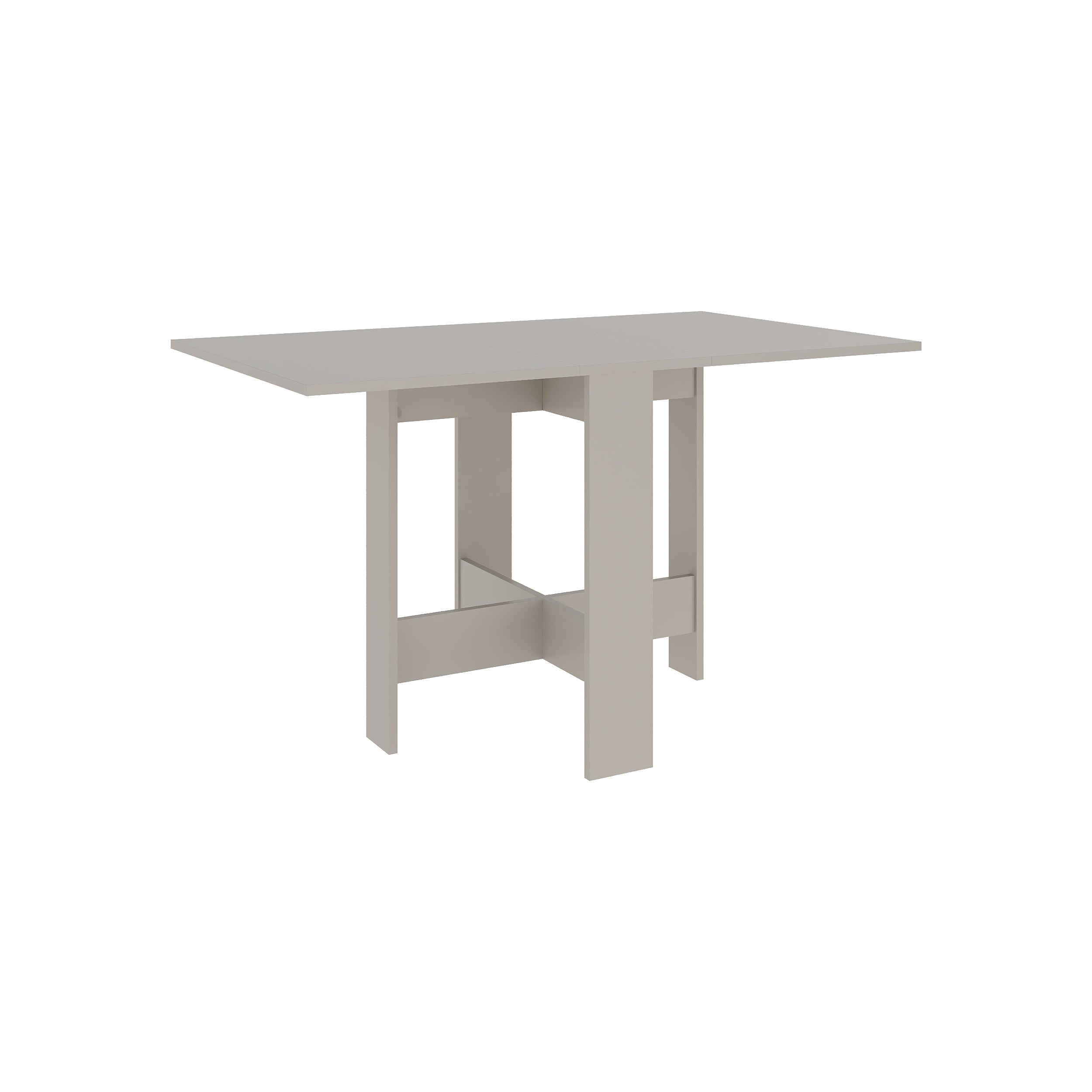 Artemio Dining Table - Foldable - Sandstone Finish - Additional Image 1