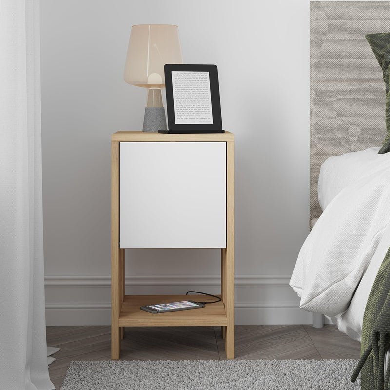 Ema Bedside Table 30cm – front view – Decortie
