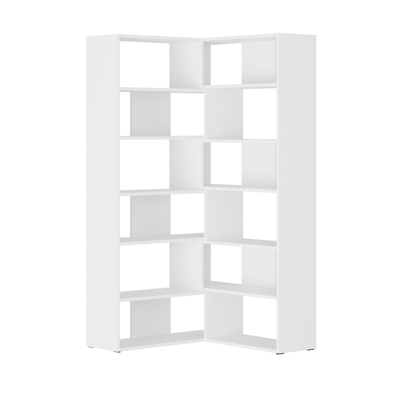 Molly Corner Bookcase No.4 179cm – lifestyle view – Decortie