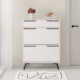 Asta Modern Shoe Cabinet with Drawers - Shoe Cabinet - Decortie -