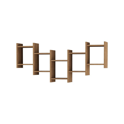 Bat Modern Floating Shelf 64cm Tall - Wall Shelf - Decortie - Anthracite Grey