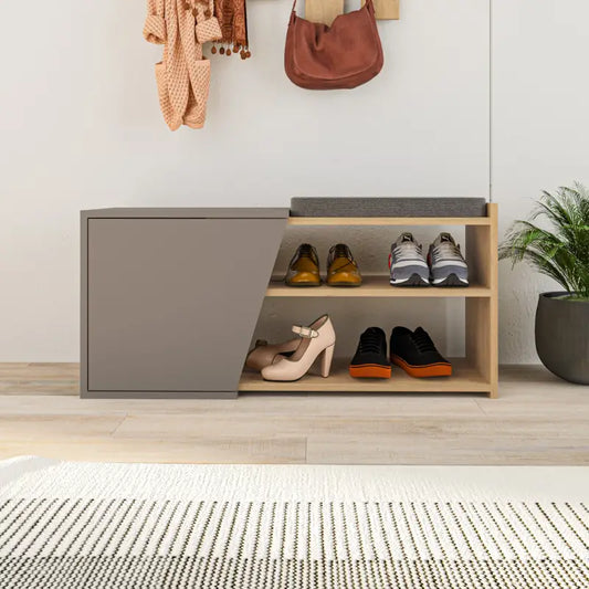 Fiona Shoe Storage With Bench Width 104 cm - Cabinet